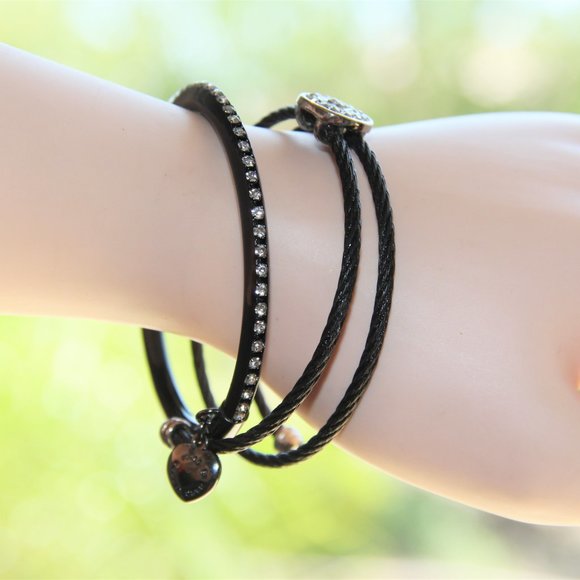 2 Crystal Bracelets Marc Jacobs and Twisted Cable - Picture 11 of 13